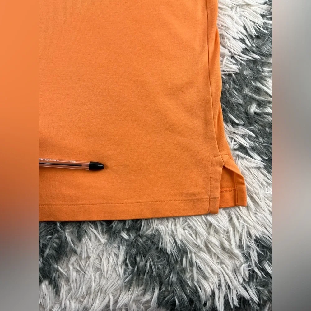 Polo Ralph Lauren Men's Orange Custom Slim Fit Polo Shirt Size XL